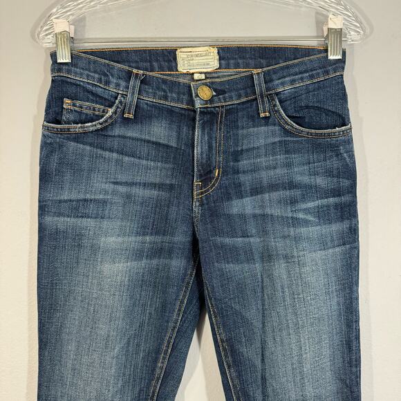 Current/Elliott The Cropped Straight Jean Court Coupe Droite - Picture 9 of 10